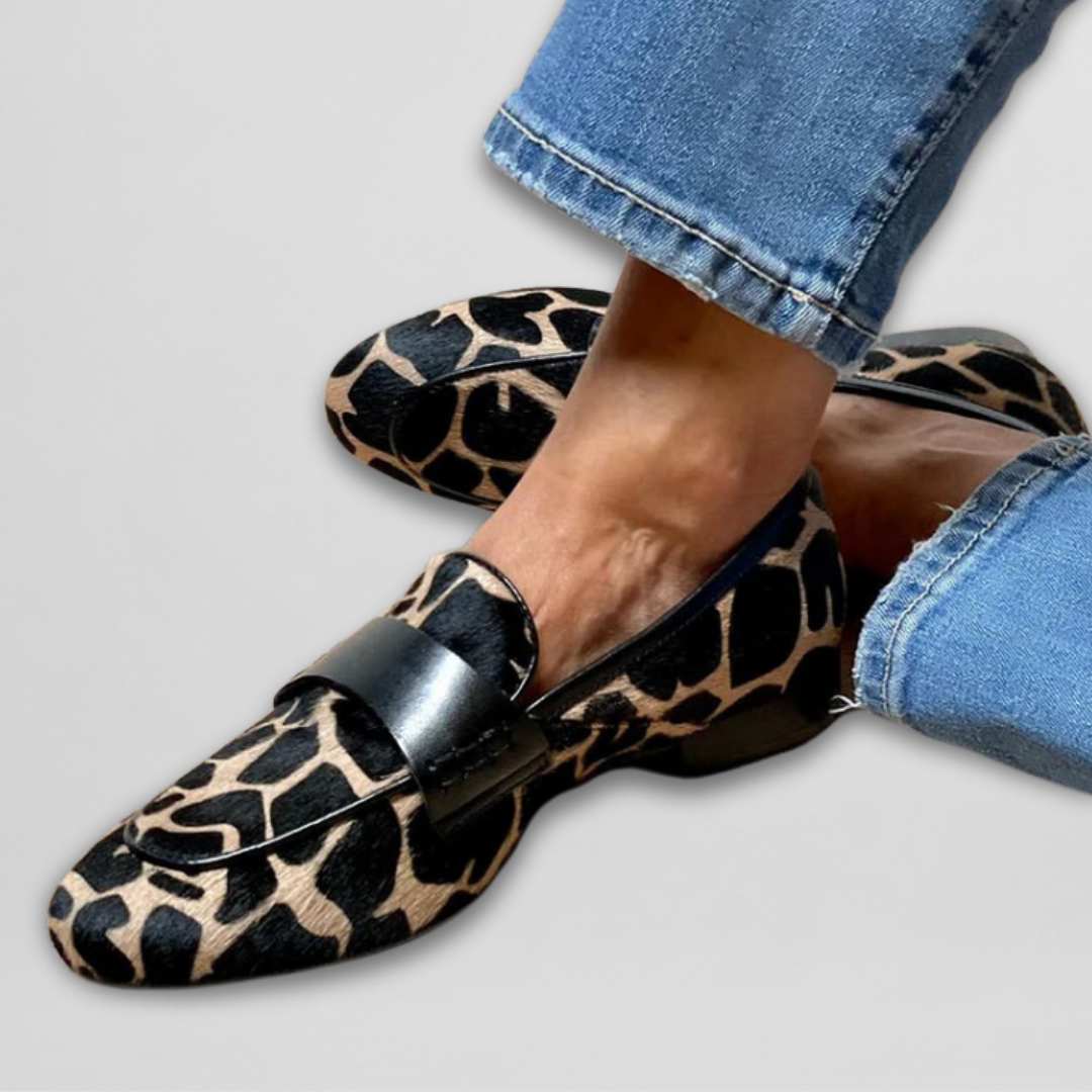 Leopard | Mokasíny se zvířecím potiskem