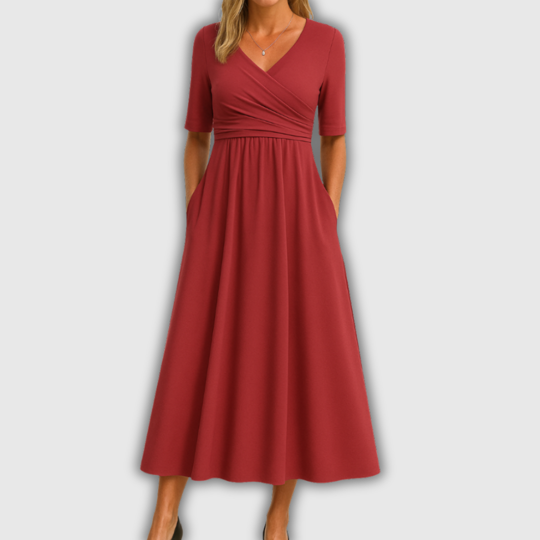 Elira | Šaty s překřížením a elegancí