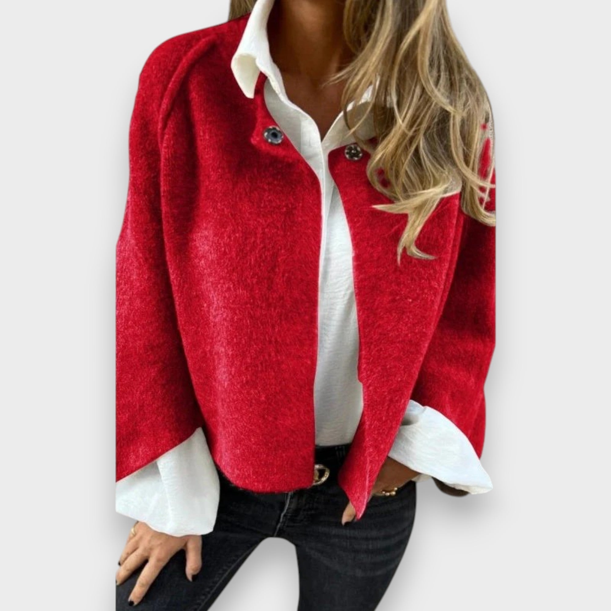 Annie | Krátká bunda s elegantními rozšířenými rukávy