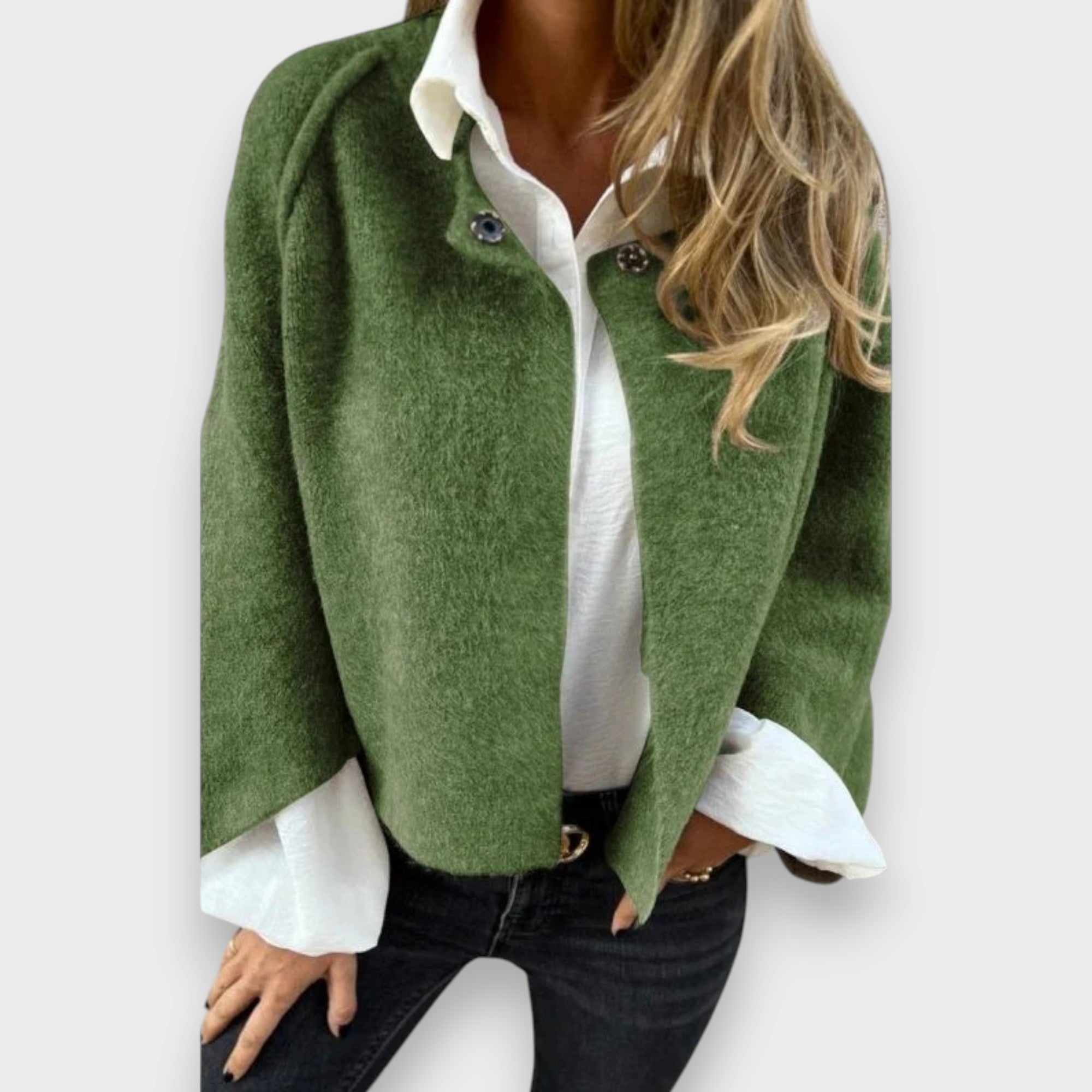 Annie | Krátká bunda s elegantními rozšířenými rukávy