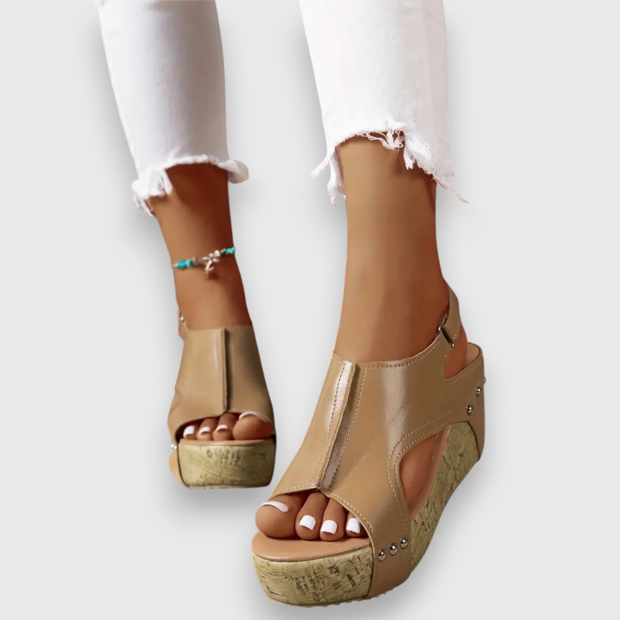 Mia – Vintage platformová sandál